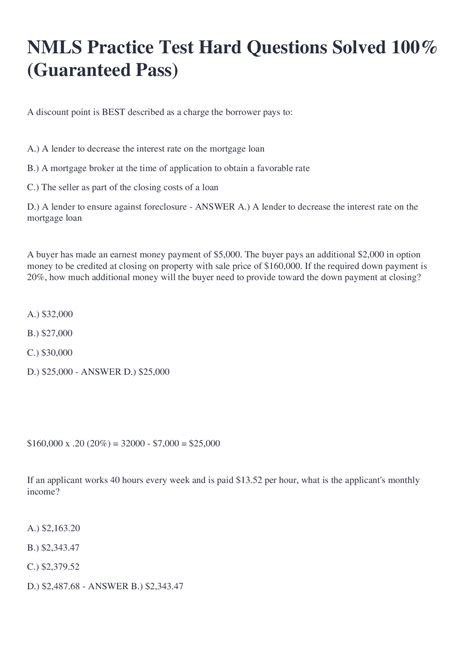 how many easy medium and hard questions on a test|hard questions on the real test.